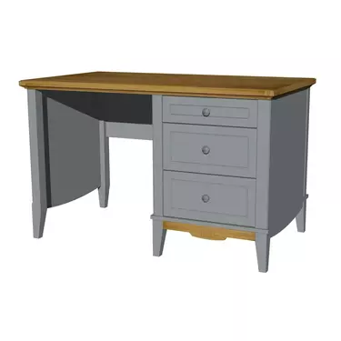 Стол письменный Пенни 03 серый 7046-антик 24 (выставочный образец)