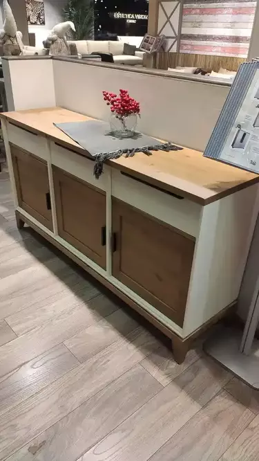 Комод Монтана 3 двери, 3 ящика (выставочный образец)