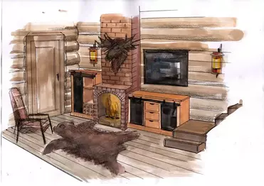 Охотничий домик Roller