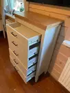 Комод массив сосны с 5 ящиками Дания №10