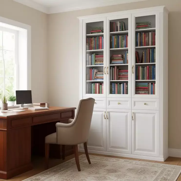 Трехстворчатые шкафы