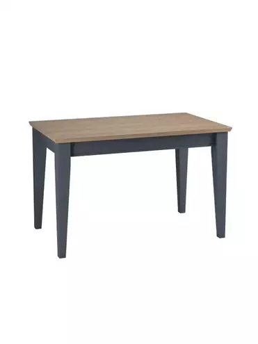 Стол обеденный Форест 120 серый 7012/бейц-масло (выставочный образец)