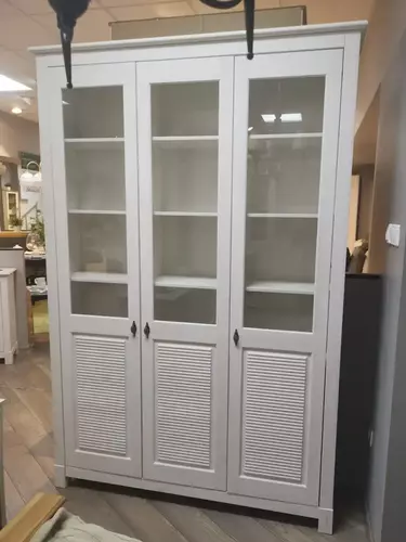 Стеллаж "Рауна" 30 (белый воск УКВ) (выставочный образец)