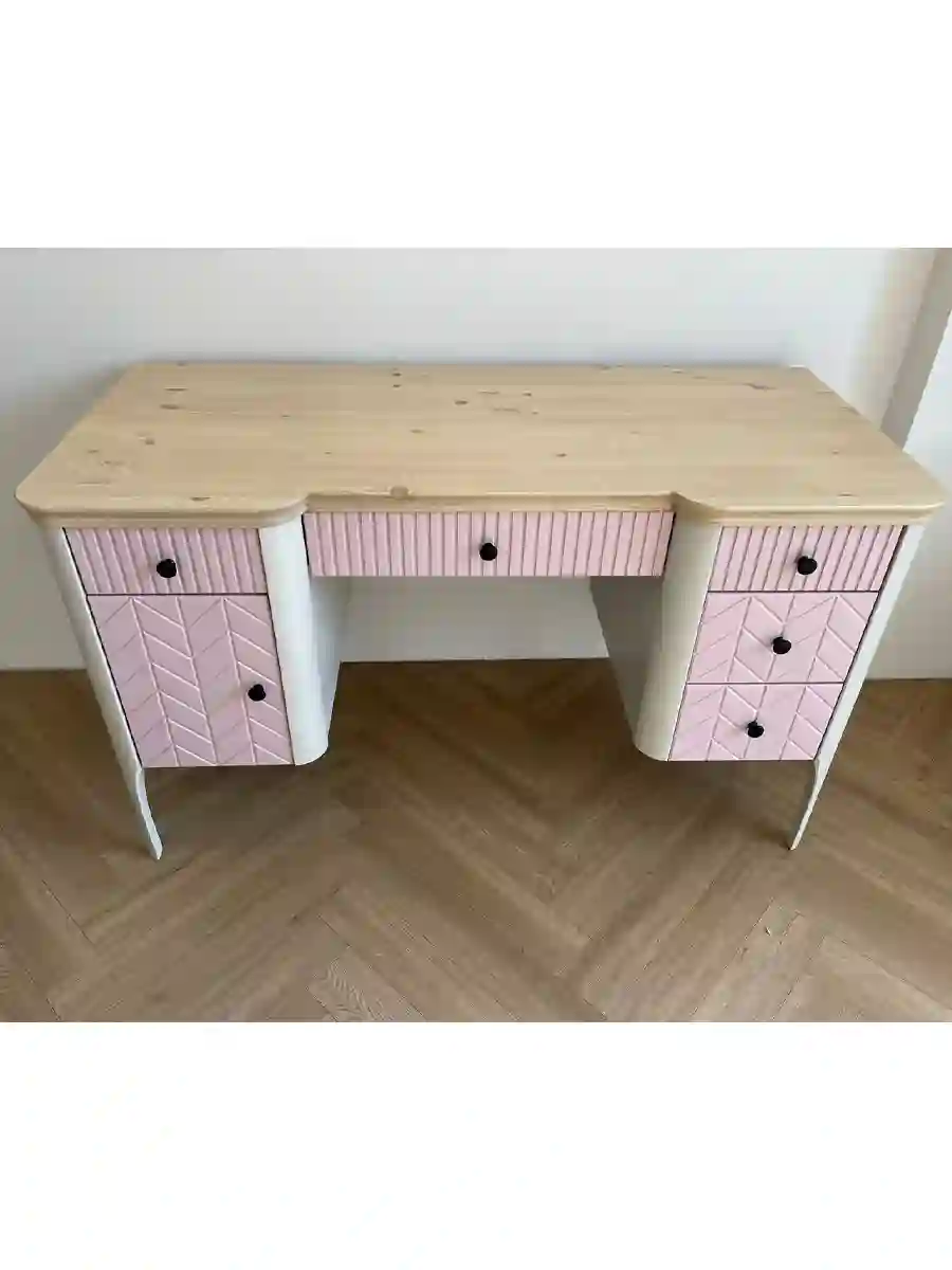 Стол письменный массив сосны Грета №4