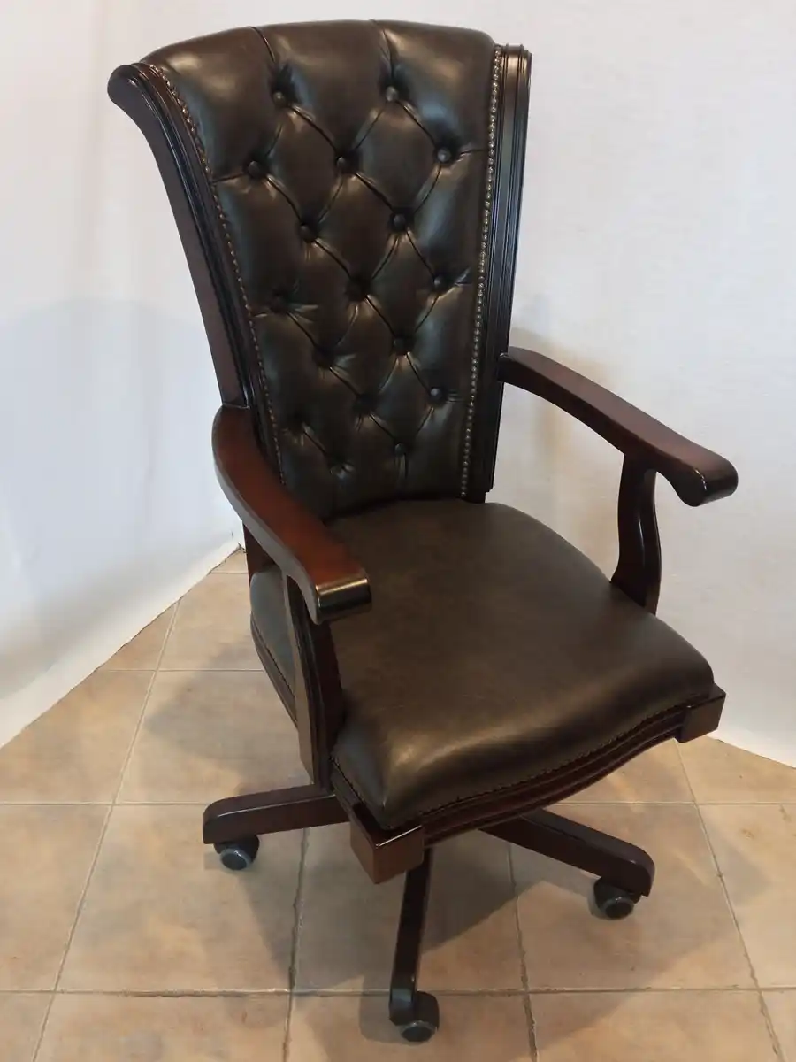 Кресло Атлантис (кожзам  с черной патиной)