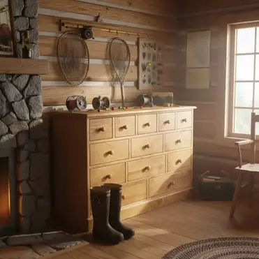 Комод 13 ящиков COM 13