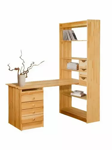 Стеллаж Генрих со столом (выставочный образец)