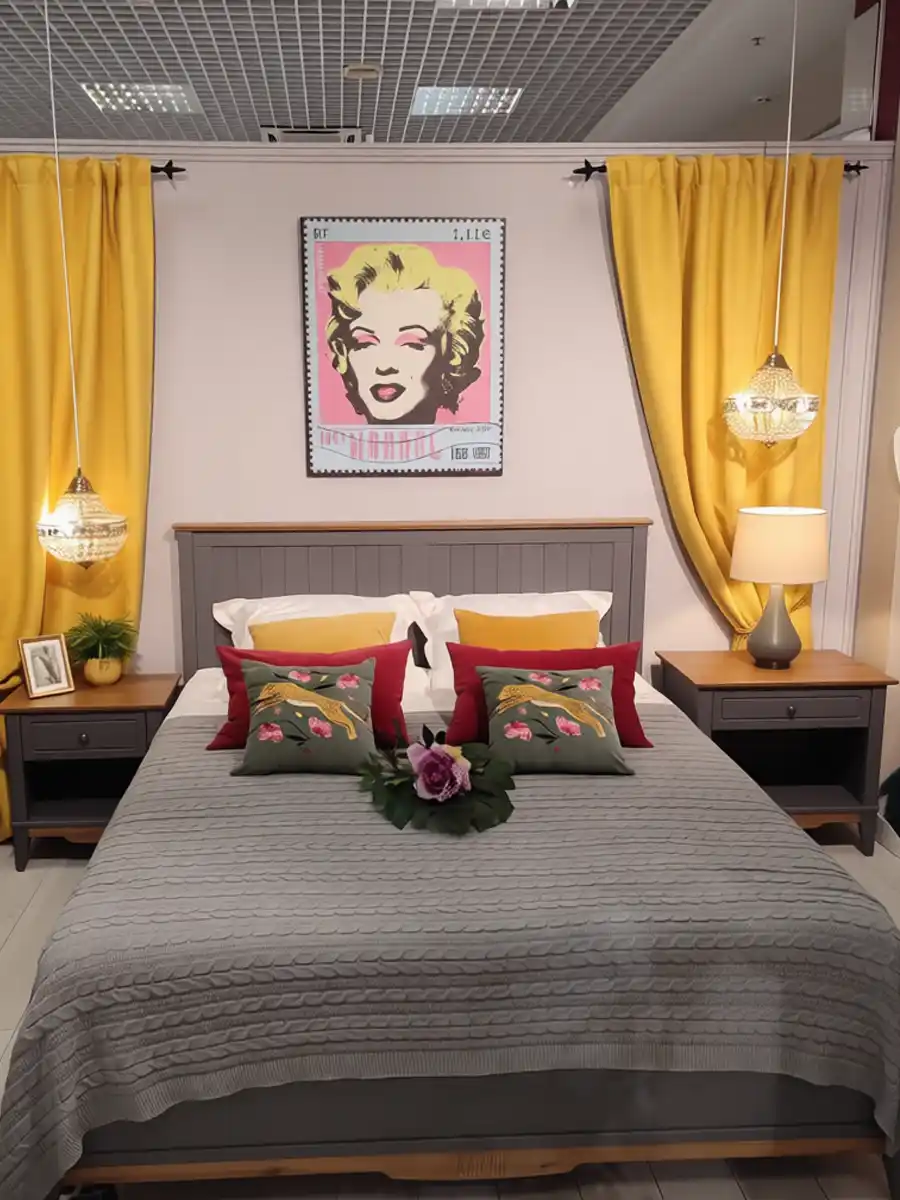 Комплект мебели Пенни серый 7046/антик 24 (выставочный образец)