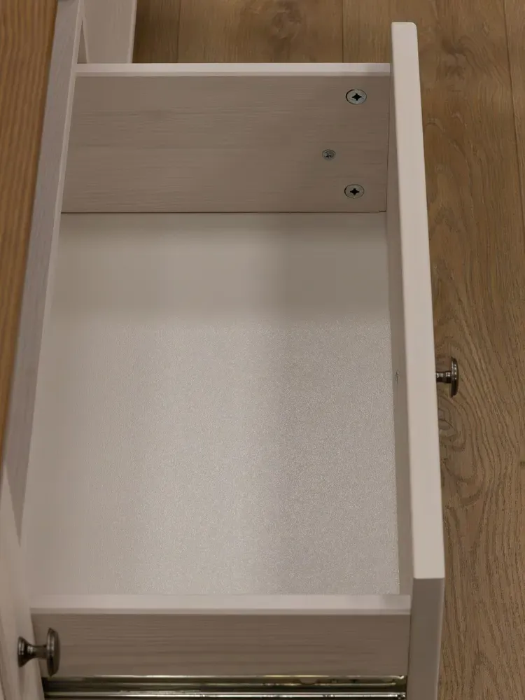 Тумба ТВ с дверцами -1600 Пенни белый воск-антик 24