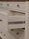 Комод с ящиками из дерева 036 Пенни белый воск-антик 24