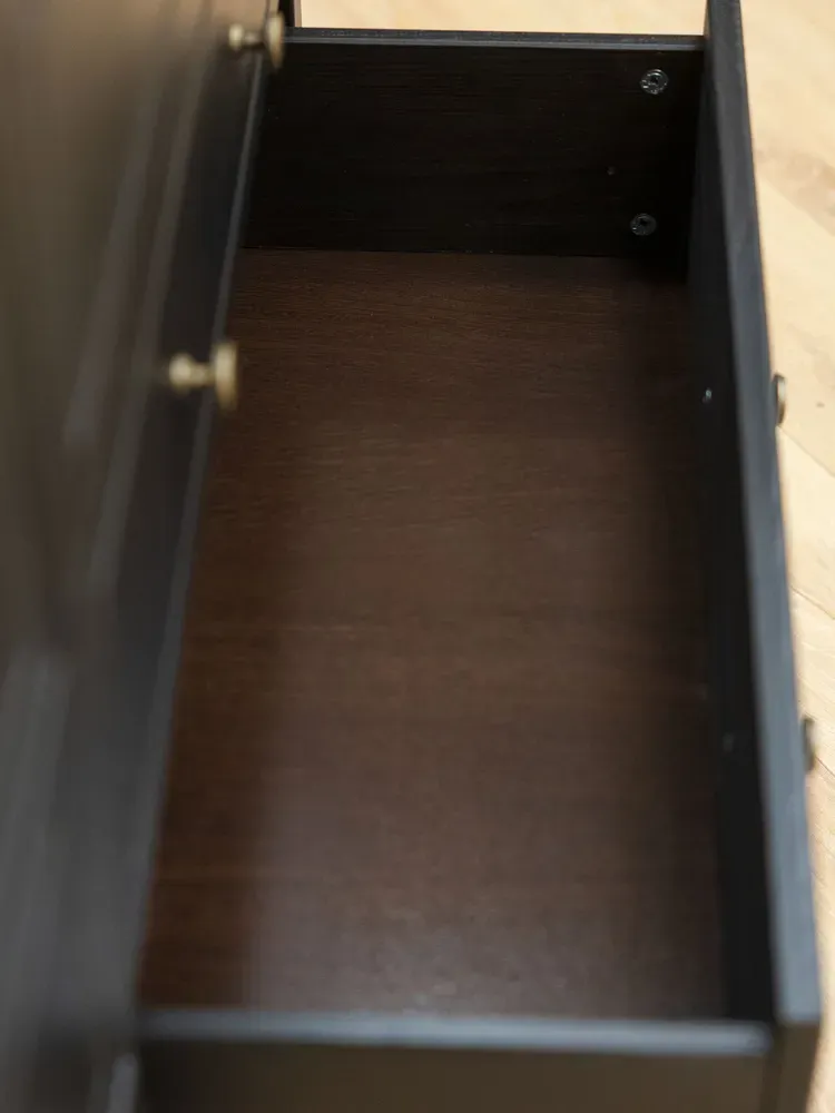 Комод массив сосны 036 Пенни блэк/антик 24