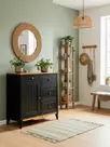 Комод 113 Пенни для прихожей блэк/антик 24