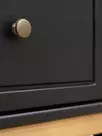 Комод 113 Пенни для прихожей блэк/антик 24