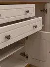 Тумба с двумя ящиками 222 Пенни  белый воск/антик 24