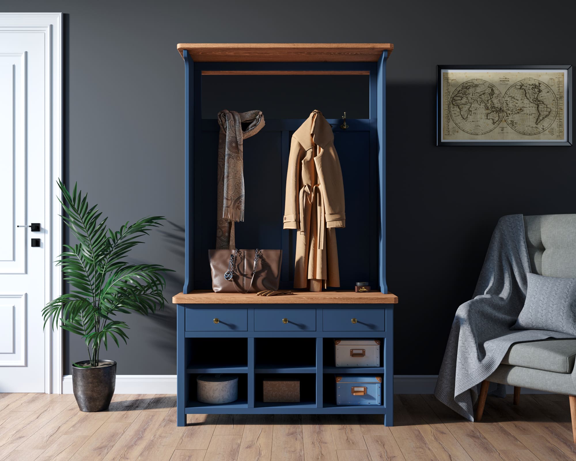 Прихожая Жюль Верн