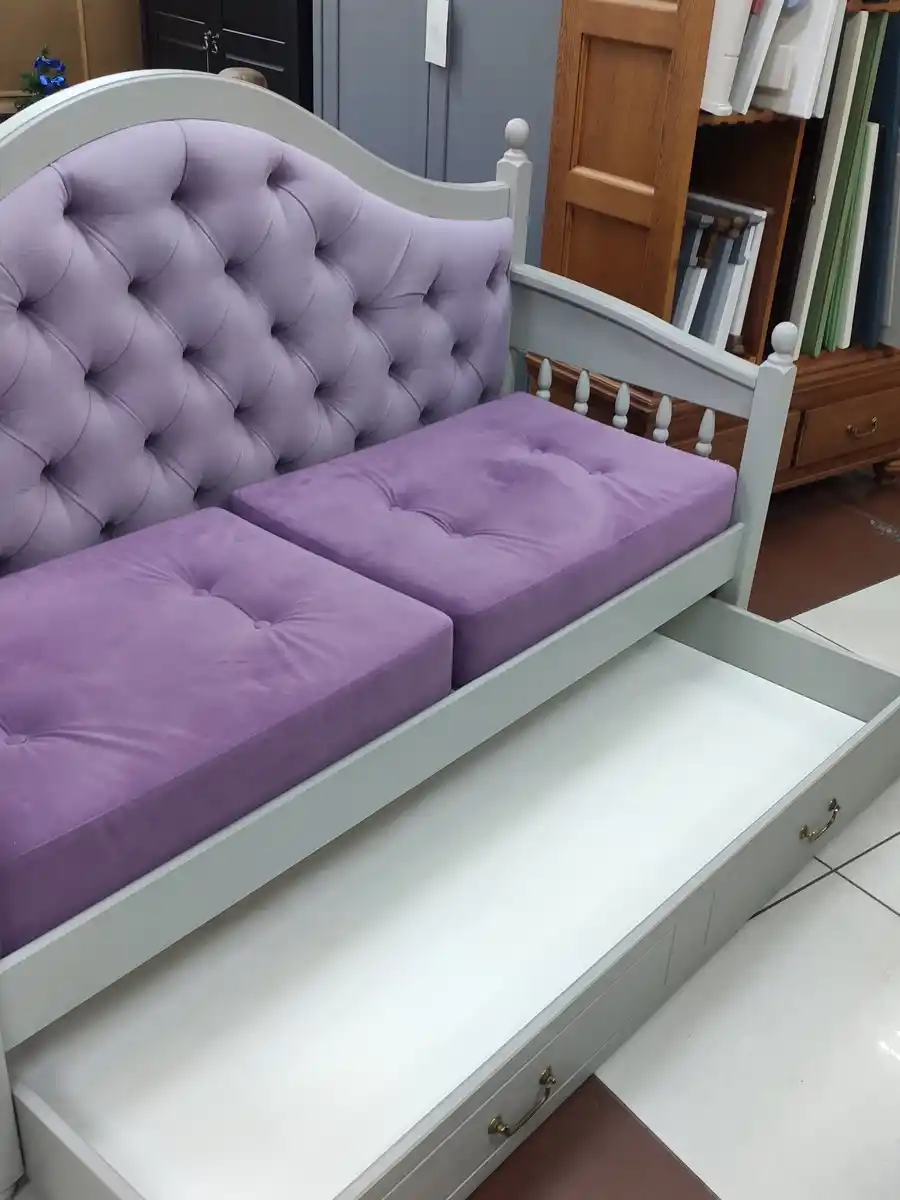 ДИВАН ИЗ ДЕРЕВА 2 ЯЩИКА ВАЛЕНСИЯ 2-15 (ВЫСТАВОЧНЫЙ ОБРАЗЕЦ)