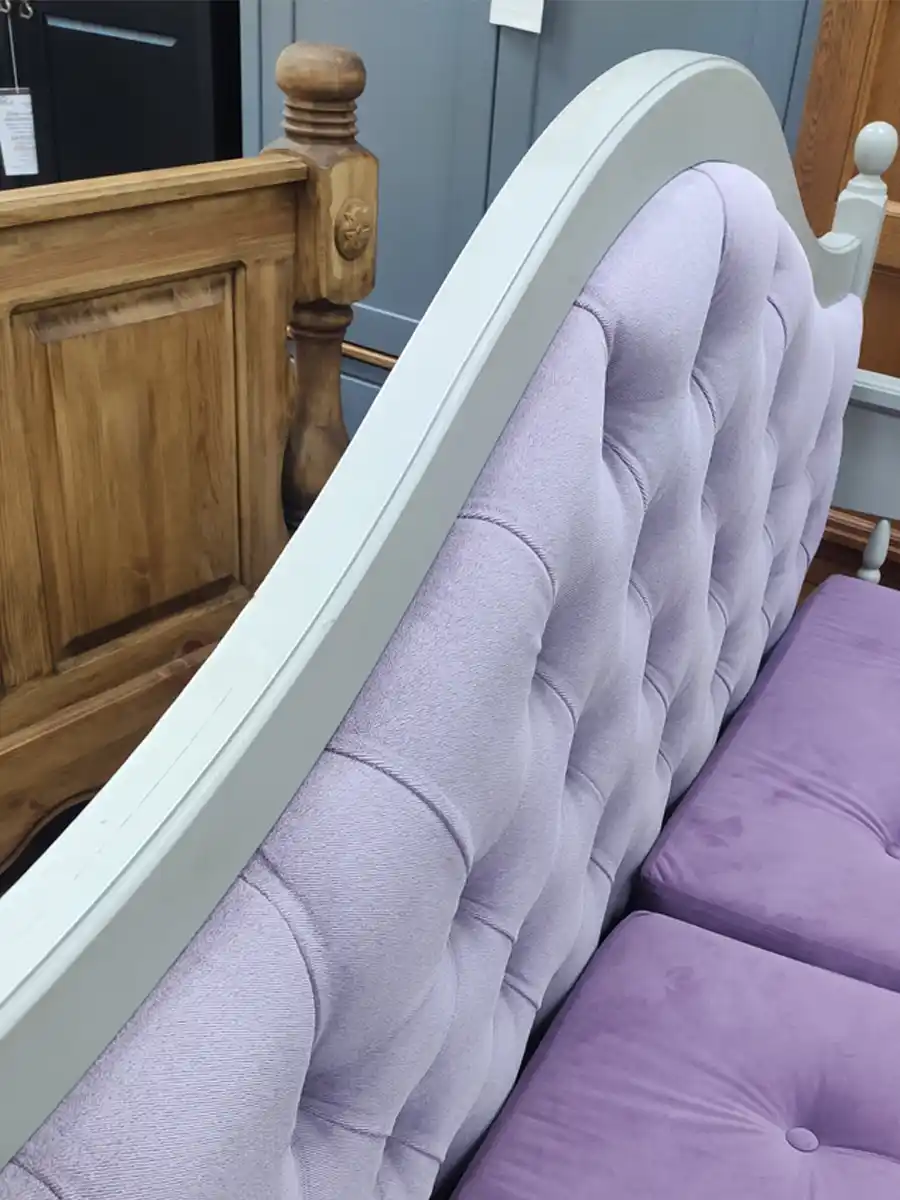 ДИВАН ИЗ ДЕРЕВА 2 ЯЩИКА ВАЛЕНСИЯ 2-15 (ВЫСТАВОЧНЫЙ ОБРАЗЕЦ)