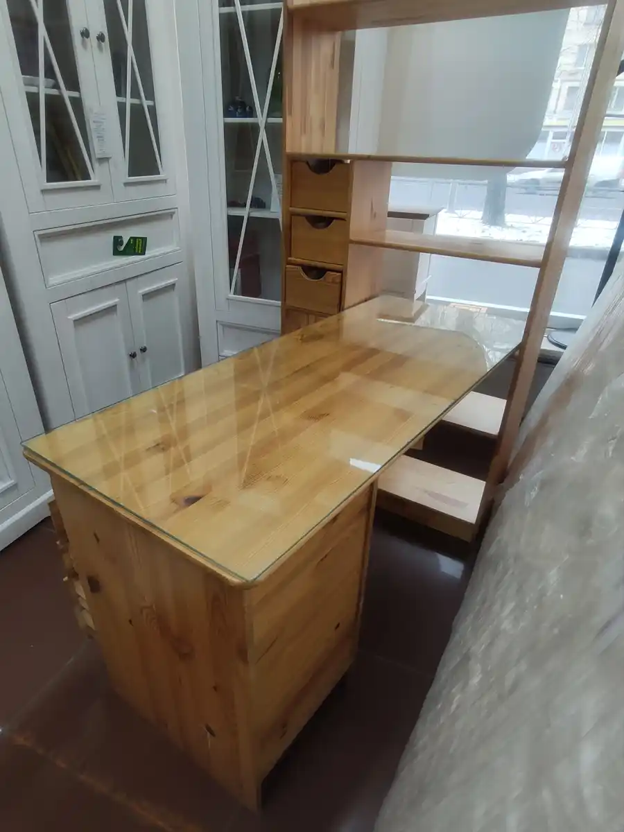 Стеллаж Генрих со столом (выставочный образец)