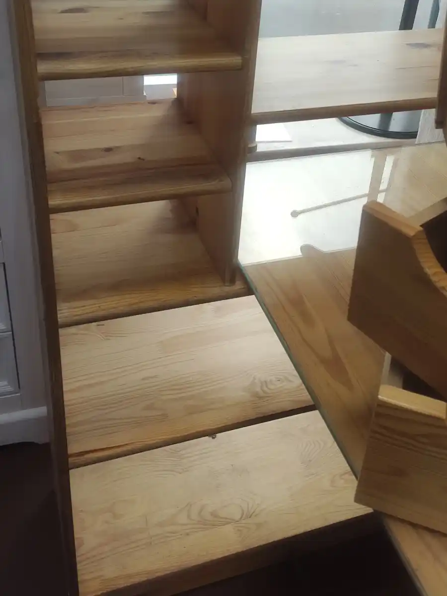 Стеллаж Генрих со столом (выставочный образец)