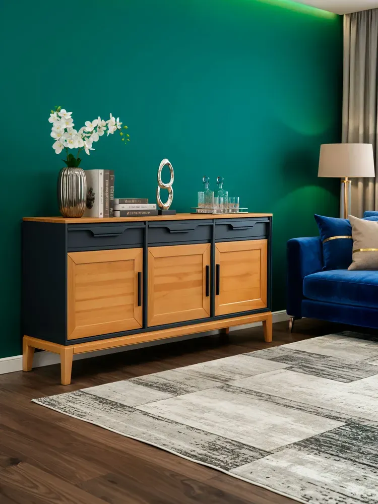 Тумба с дверками 33 Гранада серый 7016/антик 24