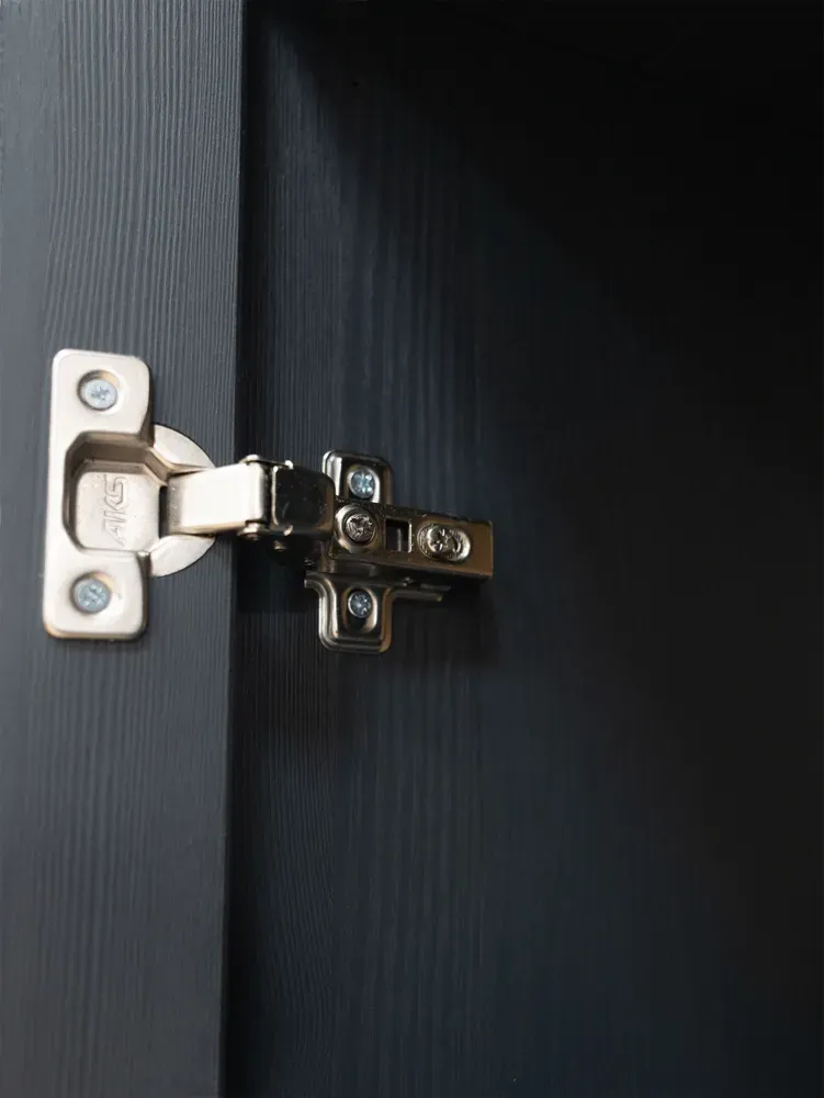 Шкаф для посуды 111 Гранада серый 7016/антик 24