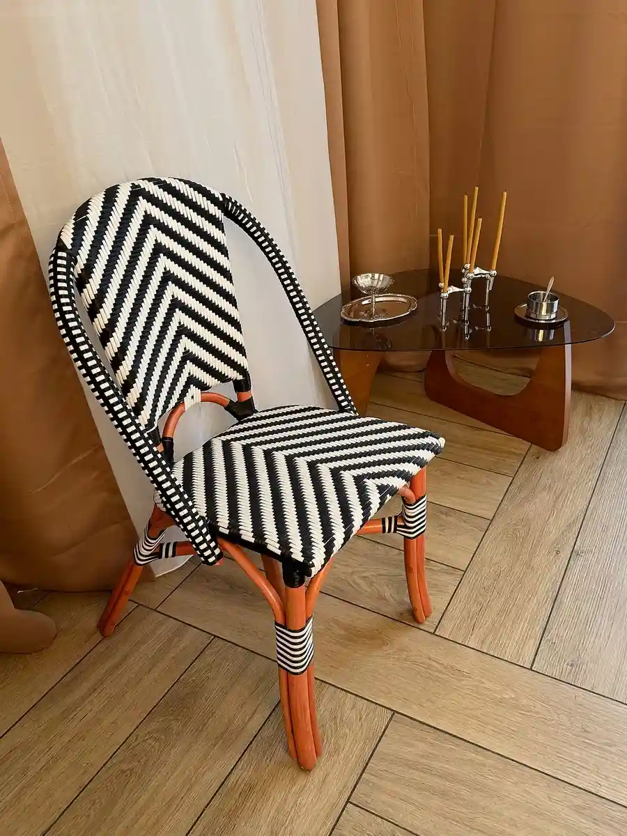 Обеденный стул Токио, комбинированный ротанг