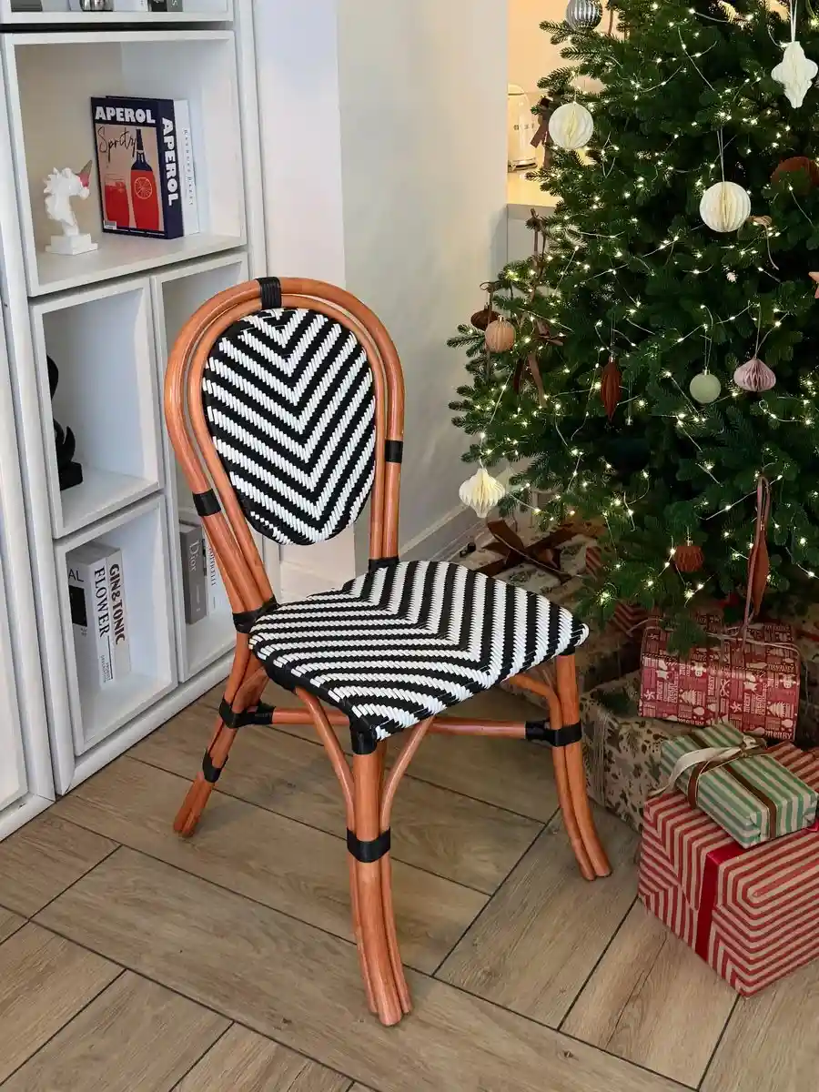 Плетеный стул Париж, комбинированный ротанг