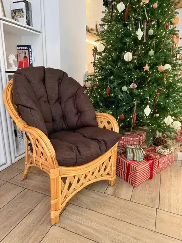 Кресло Черчилль (Рузвельт), подушка светлая