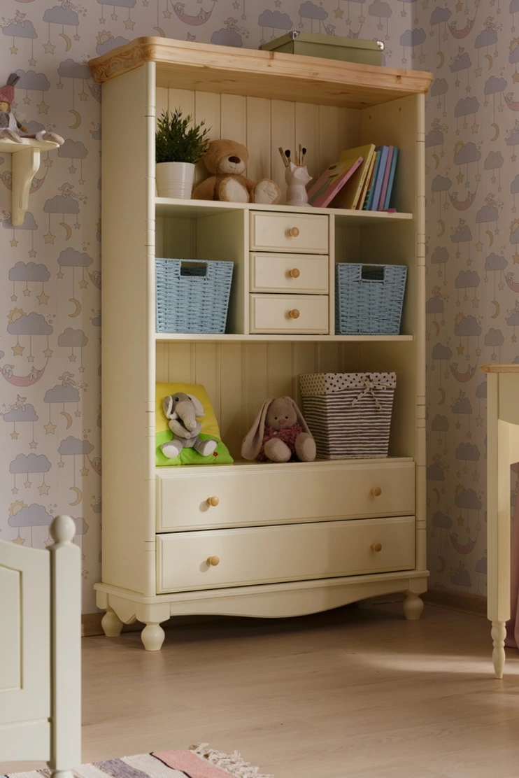 Шкафы с открытыми полками