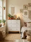 Комод 022 Пенни белый воск/антик 24  (NN новые направляющие)