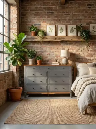 Комод из натурального дерева 036 Пенни серый 7046-антик 24