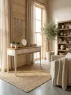  Стол туалетный с ящиками Пенни белый воск-антик 24   