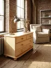 Комод с 4 ящиками массив сосны Вокко 82-04
