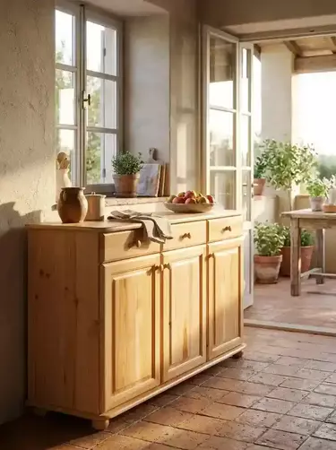 Длинный комод с ящиками Норд 120 (низ буфета Норд 120)