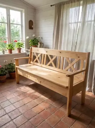 Скамья Вокко-3 прямая