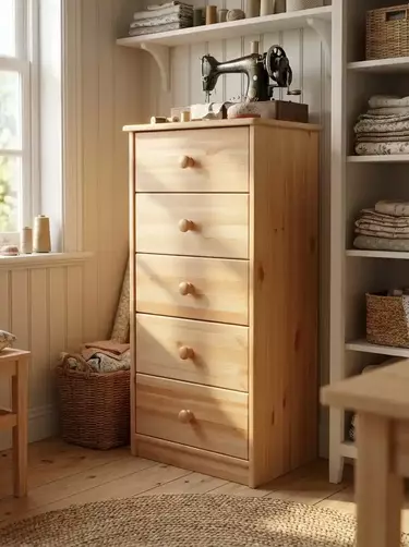 Комод с ящиками из сосны 75-03 Вокко