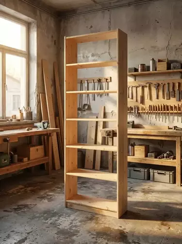 Стеллаж 7 полок ШСТ 7П600