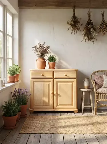 С полками и ящиками комод Норд 100 (низ буфета Норд 100)