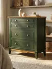Комод 022 Пенни грин 6020/антик 24 (NN новые направляющие)