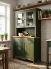 Буфет из массива сосны Пенни грин 6020/антик 24