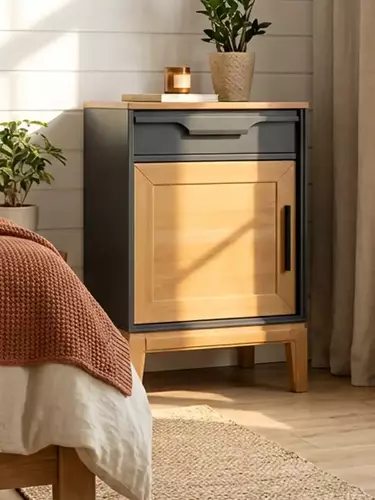 Тумба 11 Гранада серый 7016/антик 24