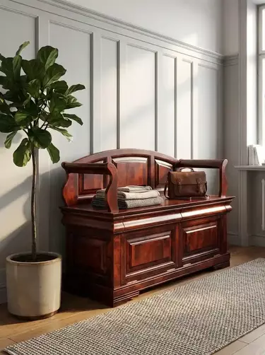 Скамья обувница Луи Филипп ОВ 01