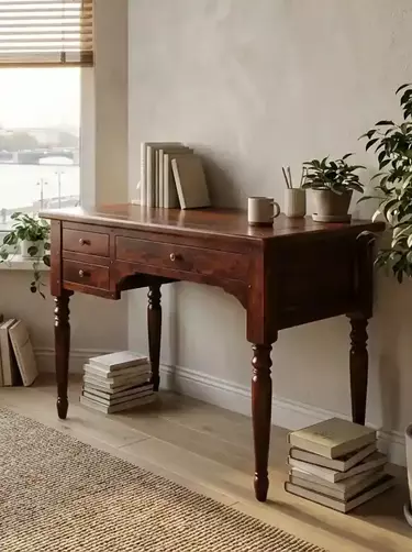 Стол письменный с 3 ящиками Луи Филипп ОВ 01