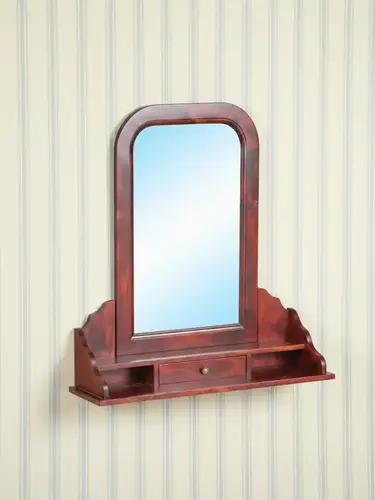 Зеркало с ящиком дуб Луи Филипп ОВ 01