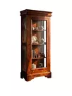 Шкаф с витриной Луи Филипп, стекло ОВ 01 (ручка слева)