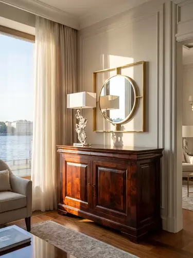 Комод массив ольхи Луи Филипп ОВ 02