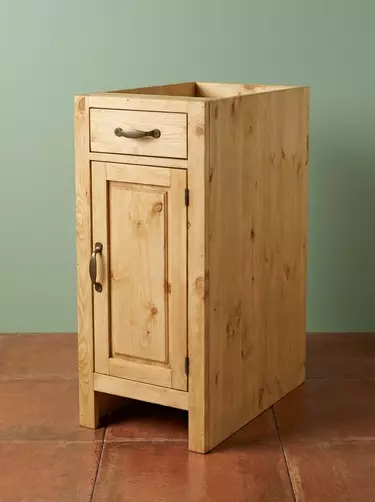 Шкаф-стол Шалёр 400 х 550 х 920 1 дверь, 1 ящик (петли справа)