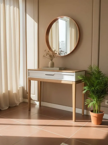 Стол туалетный (консоль) 01 Гранада  1070х410х815 белый воск/антик 24 (выставочный образец)