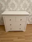 Комод с четырьмя ящиками Бейли белый воск