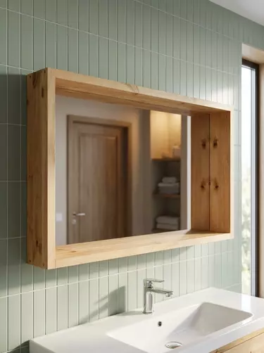  Зеркало настенное в рамке  Арль KCM12